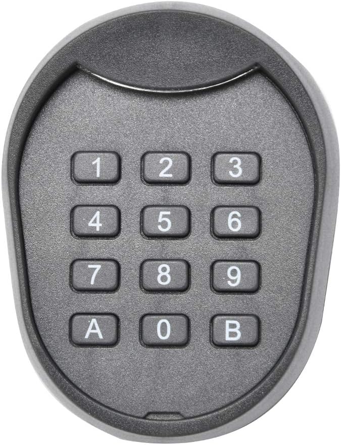 Jieli wireless keypad for automatic gate opener with LED-lit security entry buttons